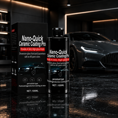 🚗✨ Nano Ceramic Coating Agent 🥇 – High-Gloss Hydrophobic Protection for a Mirror-Like Car Shine-8CR5