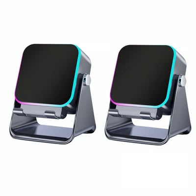 🔊✨ 5-in-1 Wireless Speaker Phone Stand with Power Bank 🥇 – Amplified Sound, Hands-Free Viewing & Portable Charging-8CR5