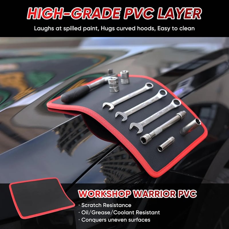 🔥 HOT SALE 50% OFF 🧲 Flexible Magnetic Tool Mat – Keep Screws, Nuts & Tools Exactly Where You Need Them-8YF7