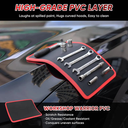 🔥 HOT SALE 50% OFF 🧲 Flexible Magnetic Tool Mat – Keep Screws, Nuts & Tools Exactly Where You Need Them-8YF7