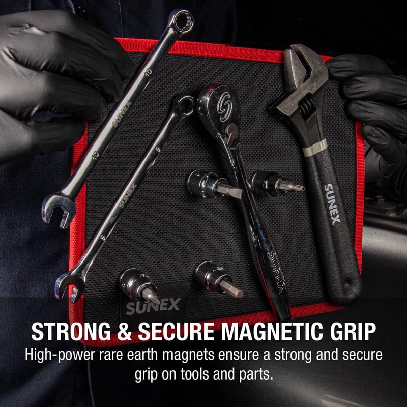 🔥 HOT SALE 50% OFF 🧲 Flexible Magnetic Tool Mat – Keep Screws, Nuts & Tools Exactly Where You Need Them-8YF7