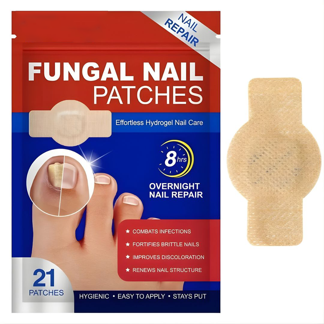 ✨LIMITED TIME 50% DISCOUNT✨ 21pcs Fungal Nail Care Patches Overnight Toenail Fungus Repair Strips for Damaged Discolored Nails-8YF7