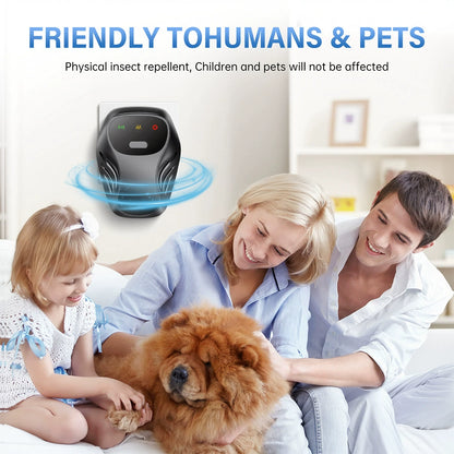 🔥 Limited Time 50% OFF | 🏡Ultrasonic Pest Repeller | Help Keep Mice, Roaches & Ants Away Without Chemicals-8CR5