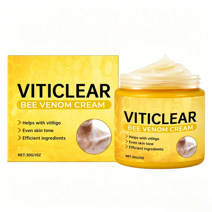 🐝🔥 BEST SELLER 50% OFF ✨ VitiClear Bee Venom Cream Ultra–Improve Skin Pigmentation, Natural Formula, Suitable for All Skin-8YF7