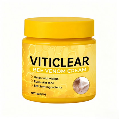 🐝🔥 BEST SELLER 50% OFF ✨ VitiClear Bee Venom Cream Ultra–Improve Skin Pigmentation, Natural Formula, Suitable for All Skin-8YF7