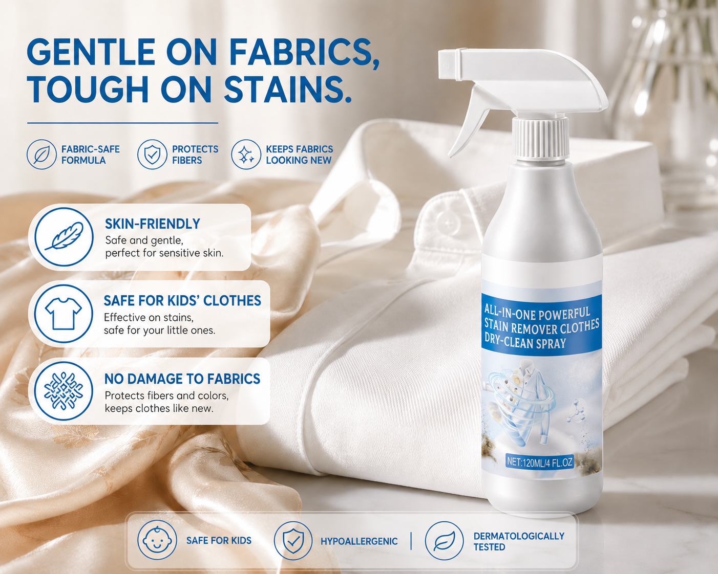 🔥 Trending Now📈All-in-One Stain Remover Dry-Clean Spray Instantly Removes Tough Stains, Grease & Dark Spots-8SA8