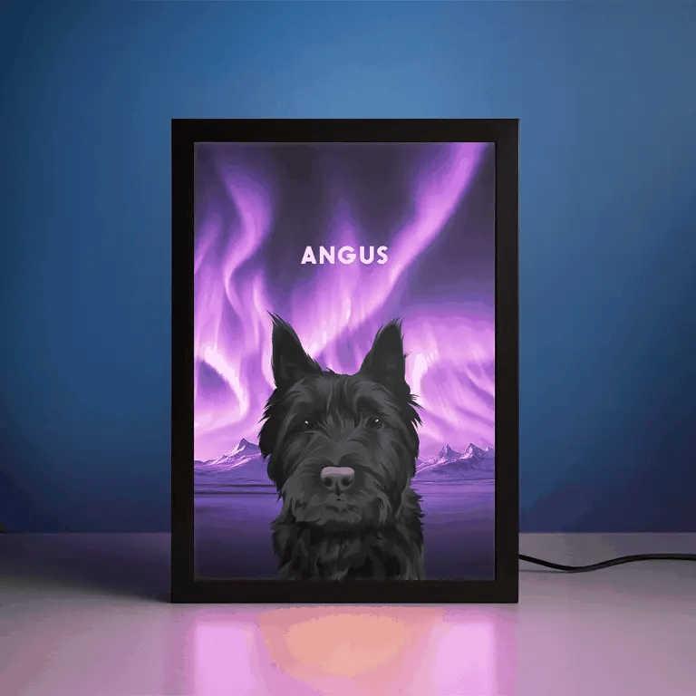 💡Turn Your Pet Into a Beautiful Personalized Night Light.⚡A custom LED pet portrait lamp designed from your favorite photo to celebrate the love, comfort, and joy your pet brings every day.-8SA8