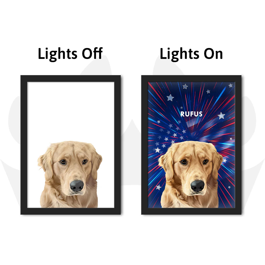 💡Turn Your Pet Into a Beautiful Personalized Night Light.⚡A custom LED pet portrait lamp designed from your favorite photo to celebrate the love, comfort, and joy your pet brings every day.-8SA8
