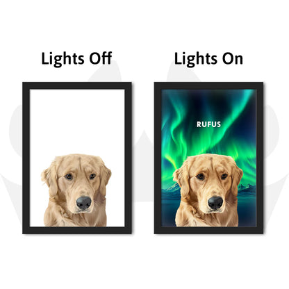 💡Turn Your Pet Into a Beautiful Personalized Night Light.⚡A custom LED pet portrait lamp designed from your favorite photo to celebrate the love, comfort, and joy your pet brings every day.-8SA8