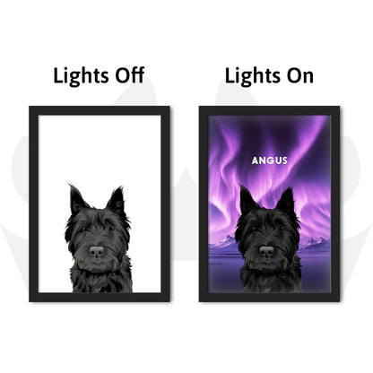 💡Turn Your Pet Into a Beautiful Personalized Night Light.⚡A custom LED pet portrait lamp designed from your favorite photo to celebrate the love, comfort, and joy your pet brings every day.-8SA8