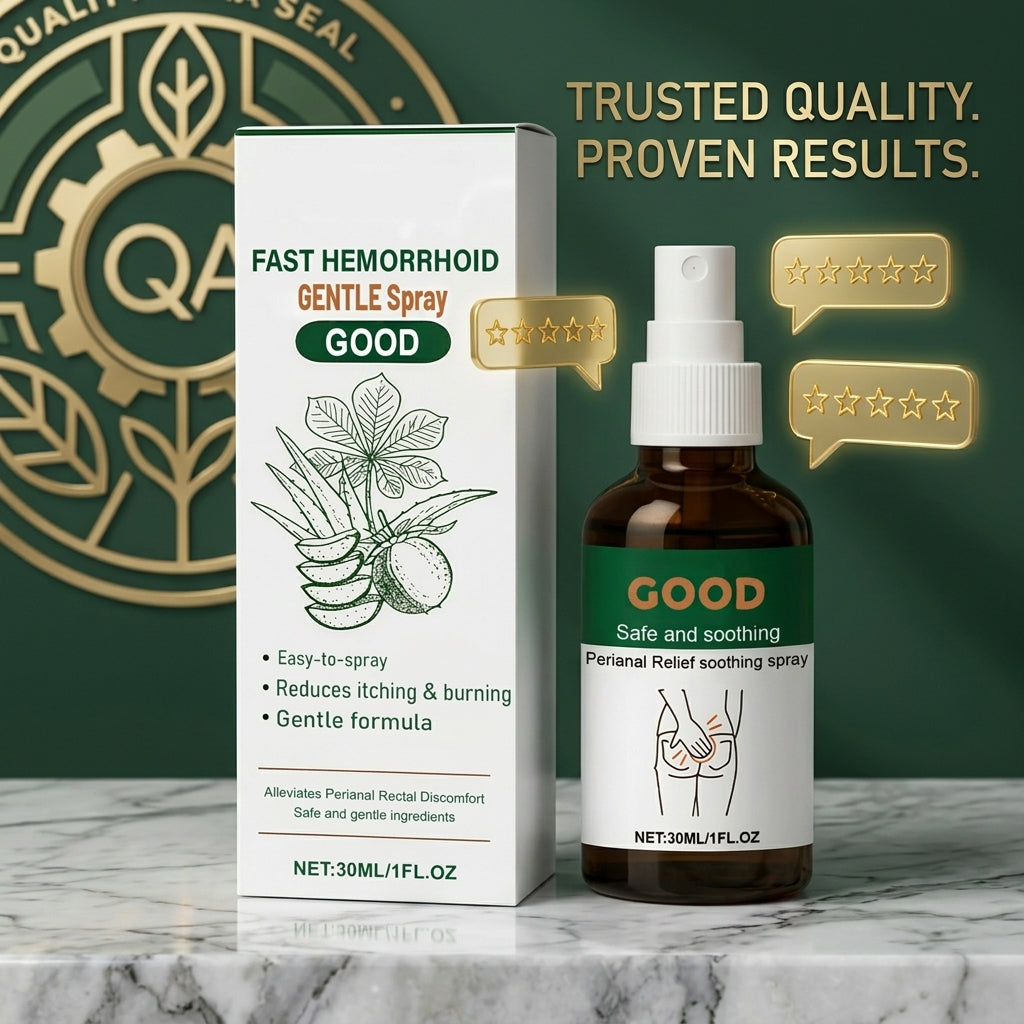 🔥50% OFF LIMITED TIME🩸Instant Hemorrhoid Relief Spray | Eliminate Itching, Burning & Painful Irritation Fast-8YF7