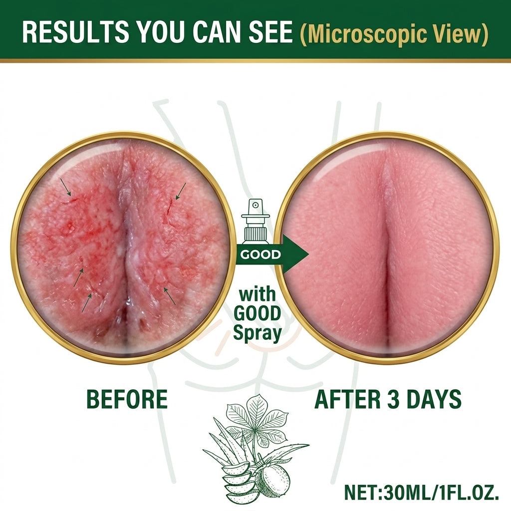 🔥50% OFF LIMITED TIME🩸Instant Hemorrhoid Relief Spray | Eliminate Itching, Burning & Painful Irritation Fast-8YF7