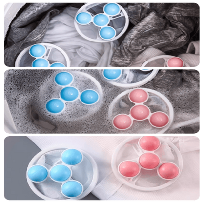 🧺 Up to 50% OFF ✨ Washing Machine Hair Catcher Filter – Floating Lint & Pet Hair Removal Laundry Ball-8YF7
