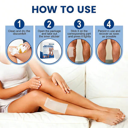 👨‍⚕️🔥 Vein Target Microneedle Care Patch⚡Instant Relief, Long-Term Results-8JX3