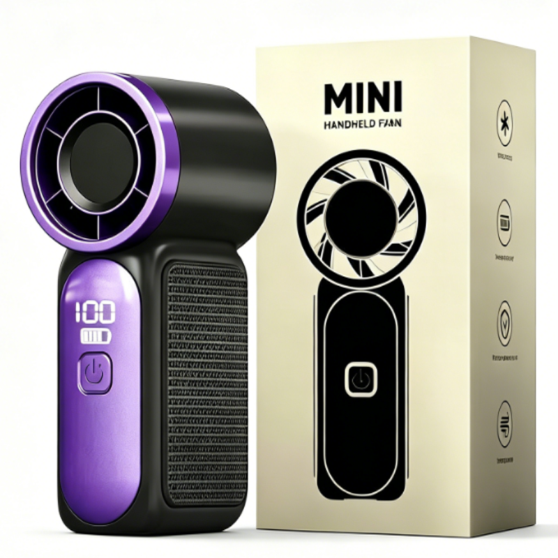 ❄️ Up to 50% OFF 🌬️ Handheld Semiconductor Cooling Fan – Portable Ice-Cold Rechargeable Mini Fan-8YF7
