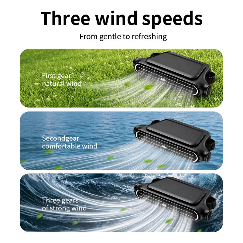 🌀💨Car Seat Velcro Fan: 3 Adjustable Speeds, USB Charging, Suitable For Cars, Golf Carts, And Travel RVs-8SA8