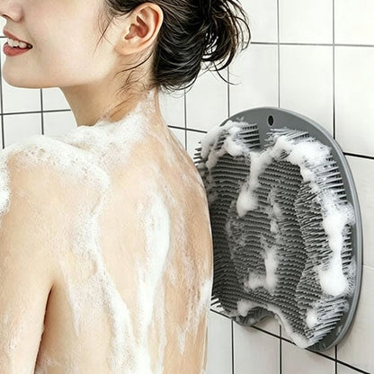 🔥Last Day 50% OFF🔥Suction Cup Fixed Shower Foot & Back Scrubber Pad🦶💦|No Bend ❌🦵Massage Dead Skin Remover for Bathroom Shower🛀-8HJ9