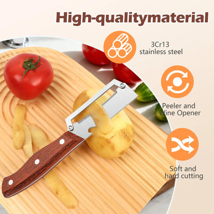 🏆🔥47K+ SOLD!🥇Multi-functional Kitchen Peeler | One Smooth Glide, Zero Hand Strain!🔪-8HJ9